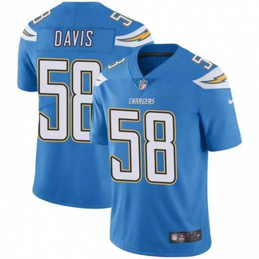 Nike Chargers 58 Thomas Davis Light Blue Vapor Untouchable Limited Jesrey Dzhi,We sell and wholesale Nike Chargers 58 Thomas Davis Light Blue Vapor Untouchable Limited Jesrey Dzhi on line form chian!